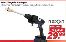 Dekamarkt Nexxt hogedrukreiniger aanbieding