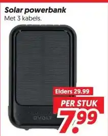 Dekamarkt Solar powerbank aanbieding