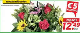 Dekamarkt weekendboeket aanbieding