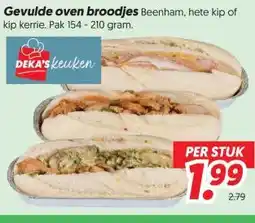 Dekamarkt Gevulde oven broodjes aanbieding