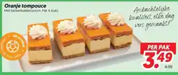 Dekamarkt Oranje tompouce aanbieding