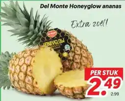 Dekamarkt Del Monte Honeyglow ananas aanbieding