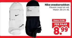 Dekamarkt Nike sneakersokken aanbieding