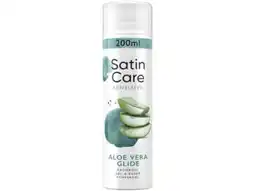 Hoogvliet Gillette Satin care scheergel aloe vera aanbieding