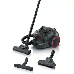 Expert Bosch BGS21POW2 Stofzuiger zonder zak Zwart aanbieding