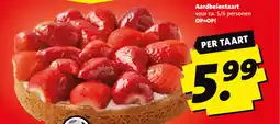 Boni Aardbeientaart aanbieding