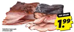 Boni Gebakken tapas spek of zeeuws spek aanbieding