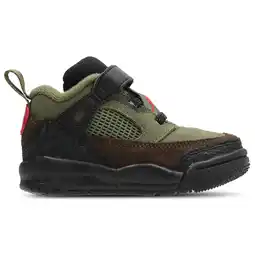 Foot Locker Jordan Spizike Babyschoenen - Olijf - Maat 19.5 - Leer aanbieding