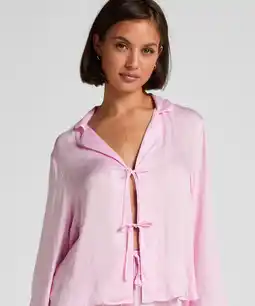 Hunkemoller Hunkemöller Monchou Pyjama Jasje Roze aanbieding
