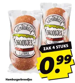 Boni Hamburgerbroodjes aanbieding