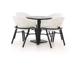 Kees Smit Hartman Tubb dining tuinset 70cm 5-delig verstelbaar aanbieding