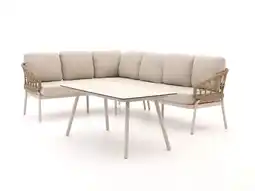 Kees Smit Bellagio Pinerolo dining loungeset 3-delig links aanbieding