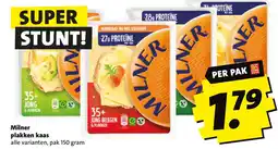 Boni Milner plakken kaas aanbieding