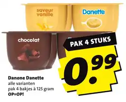 Boni Danone Danette aanbieding