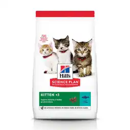 Zooplus 7kg Kitten Healthy Development Tonijn Hill's Science Plan Kattenvoer aanbieding