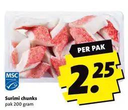 Boni Surimi chunks aanbieding