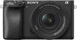 Coolblue Sony Alpha A6400 + E PZ 16-50mm f/3.5-5.6 OSS II aanbieding