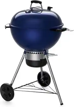 Bol.com Weber Master-Touch GBS C-5750 Barbecue Ketel Houtskool (brandstof) Blauw aanbieding