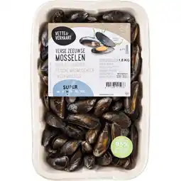 Dekamarkt VETTE & VERHAART Mosselen super aanbieding