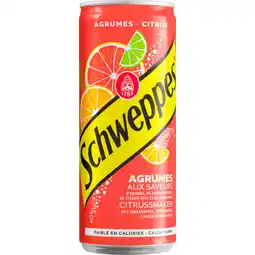 Dekamarkt Schweppes Agrumes citrus aanbieding