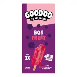 Dekamarkt Goodoo Bosfruit 3 stuks aanbieding