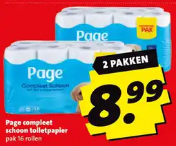 Boni Page compleet schoon toiletpapier aanbieding