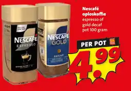 Boni Nescafé oploskoffie aanbieding