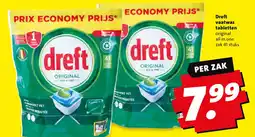 Boni Dreft vaatwas tabletten original all in one aanbieding