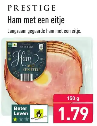 ALDI Prestige Ham met een eitje 150g aanbieding