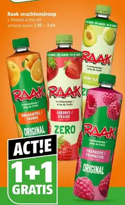 Poiesz Raak vruchtensiroop aanbieding