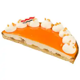 Dekamarkt Bavaroisevlaai sinaasappel half aanbieding