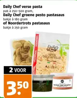 Poiesz Daily Chef verse pasta aanbieding