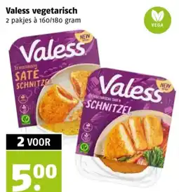 Poiesz Valess vegetarisch aanbieding