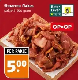 Poiesz Shoarma flakes aanbieding