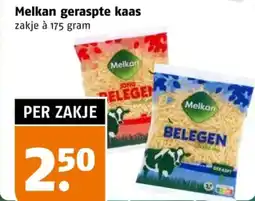Poiesz Melkan geraspte kaas aanbieding