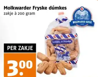 Poiesz Molkwarder fryske dúmkes aanbieding