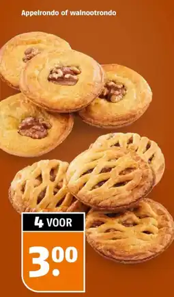 Poiesz Appelrondo of walnootrondo aanbieding