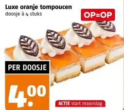 Poiesz Luxe oranje tompoucen aanbieding
