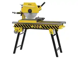 Lidl Güde Steenzaag GSTM 350 - met waterkoeling & onderstel aanbieding