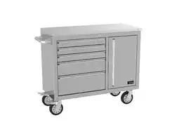 Lidl Güde Gereedschapswagen GW 5/1 INOX - RVS - 5 lades aanbieding