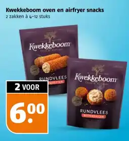 Poiesz Kwekkeboom oven en airfryer snacks aanbieding