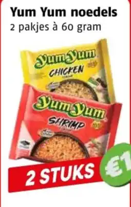 Poiesz Yum yum noedels aanbieding