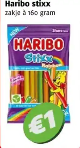 Poiesz Haribo stixx aanbieding