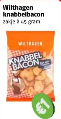 Poiesz Wilthagen knabbelbacon aanbieding
