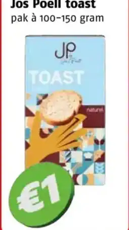 Poiesz Jos poell toast aanbieding