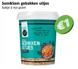 Poiesz Sum&Sam gebakken uitjes aanbieding