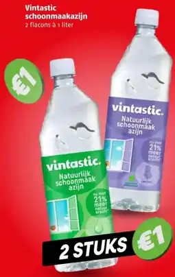 Poiesz Vintastic schoonmaakazijn aanbieding