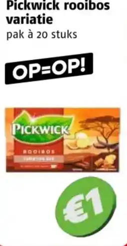 Poiesz Pickwick rooibos variatie aanbieding