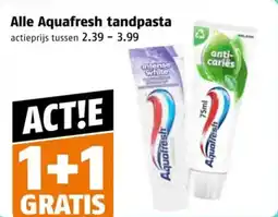 Poiesz Alle aquafresh tandpasta aanbieding