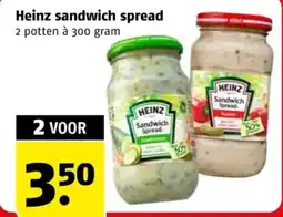 Poiesz Heinz sandwich spread aanbieding